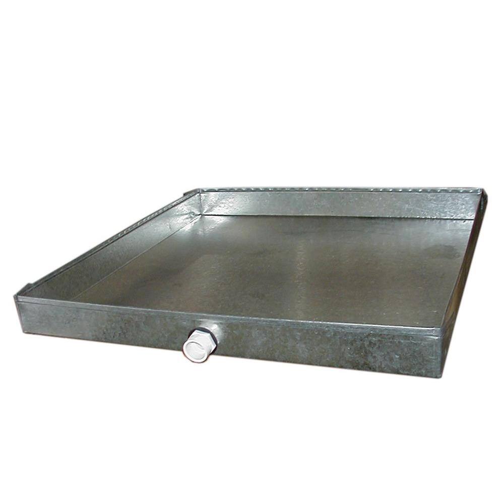 Master Flow 60 in. x 30 in. Galvanized Equipment Pan EPG6030