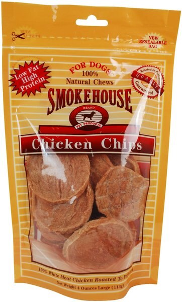 Smokehouse Large Chicken Chips Dog Treats