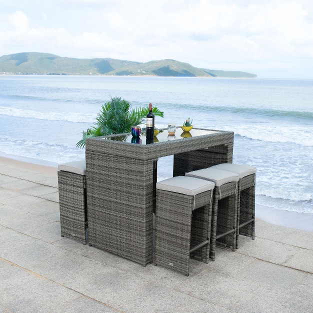 Horus Patio Outdoor Dining Set Safavieh