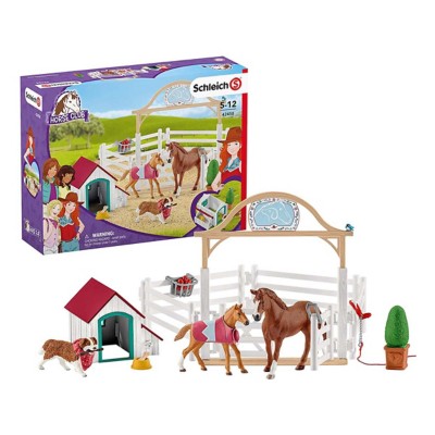 Schleich Horse Club Hannah's Guest Horses with Ruby the Dog