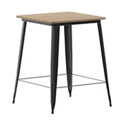 Emma and Oliver Drew Indoor/Outdoor Bar Top Table， 31.5