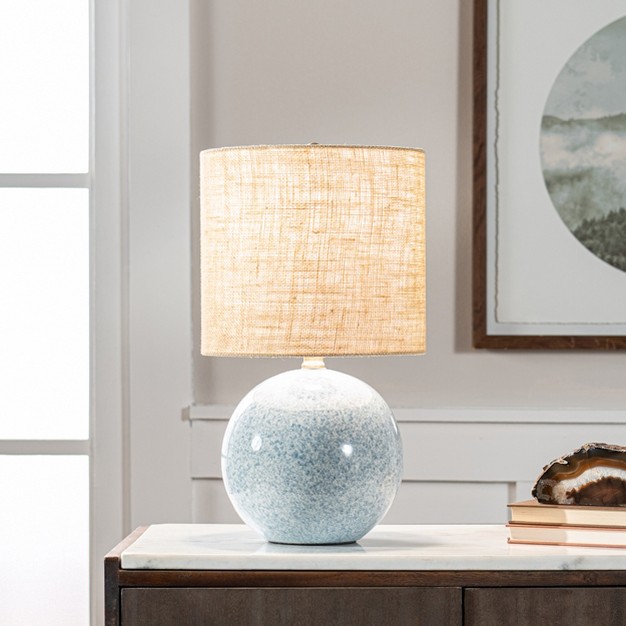 Nuloom 18 inch Coastal Ceramic Table Lamp