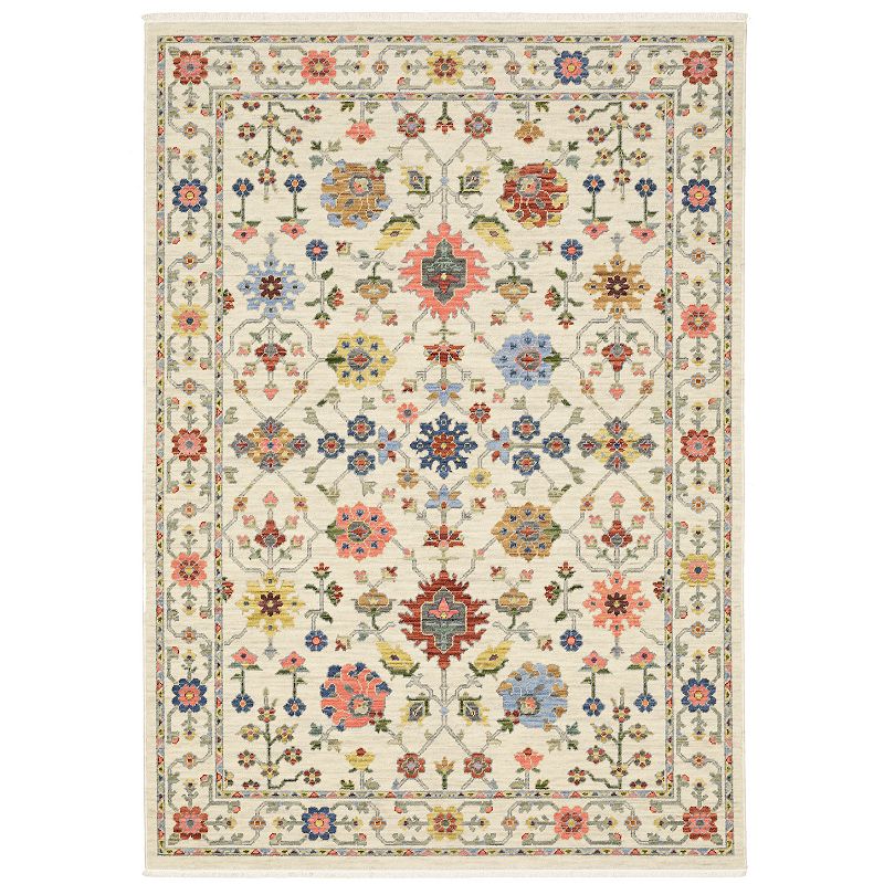 StyleHaven Lawson Traditional Floral Indoor Area Rug