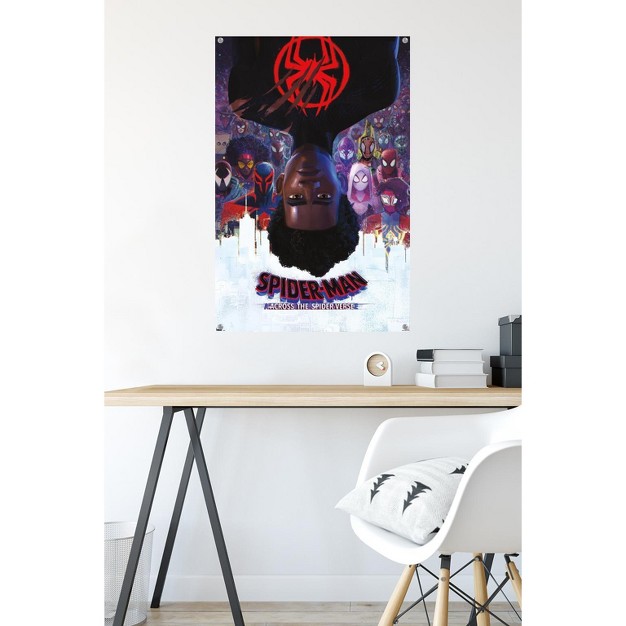 Trends International Marvel Spider man Across The Spider verse Official One Sheet Unframed Wall Poster Prints