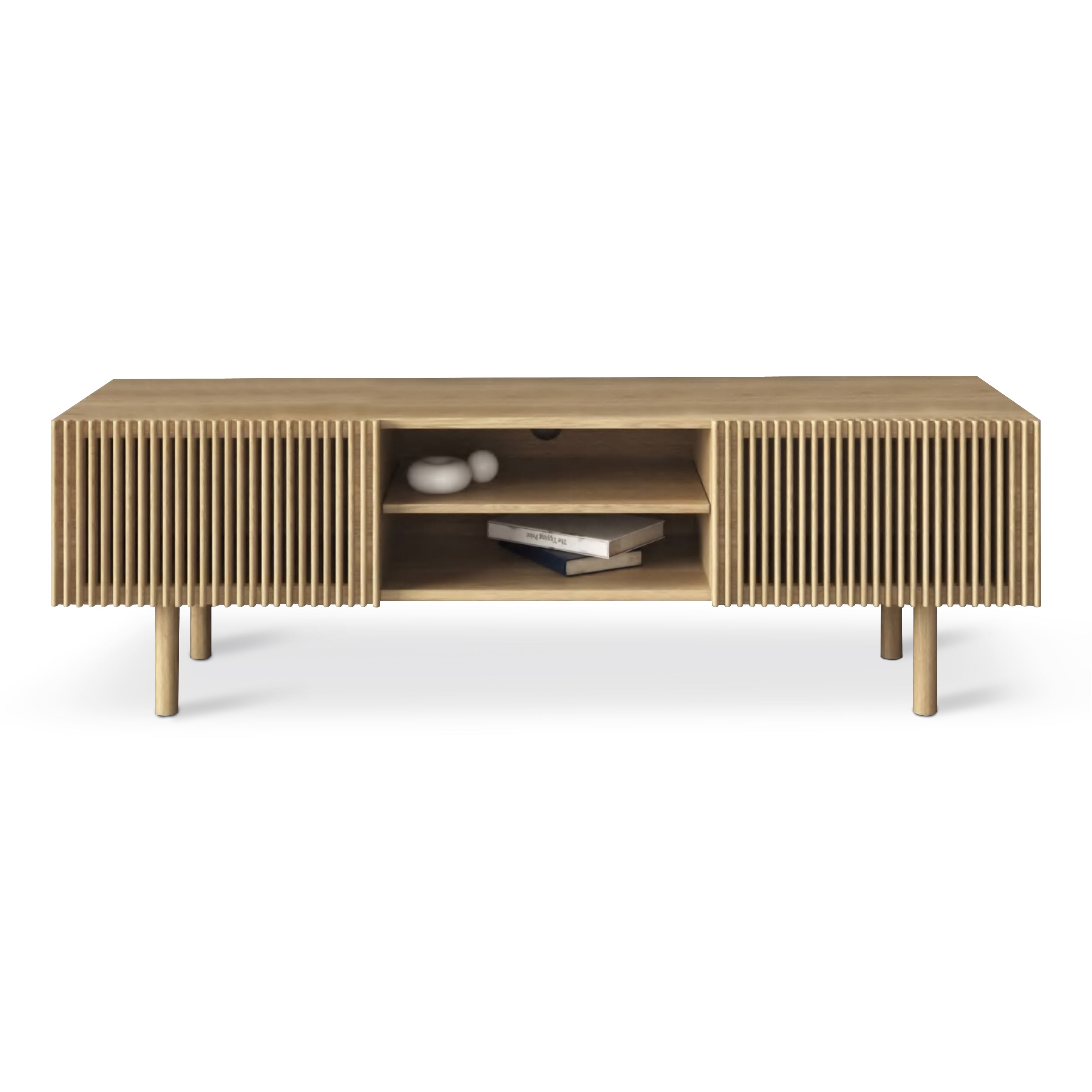 ORTON Entertainment TV Unit 160cm - Oak