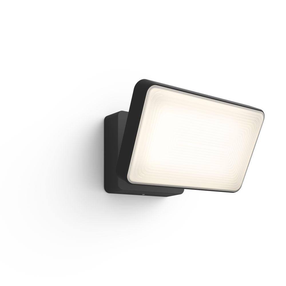 Philips Hue Welcome Outdoor Smart Flood Light Soft White (2700K) Integrated LED (1-Pack) 1743630V7