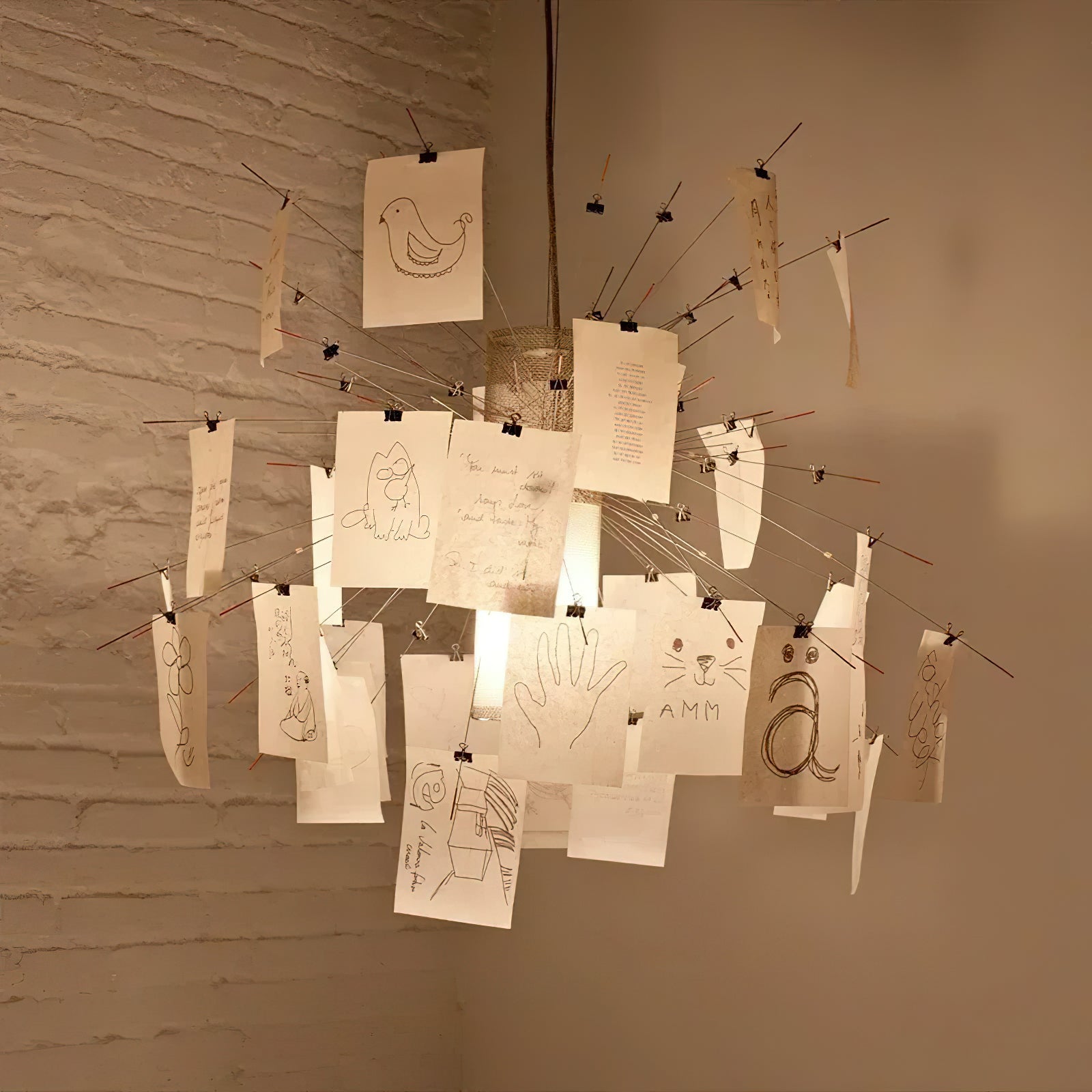 Paper Chandelier