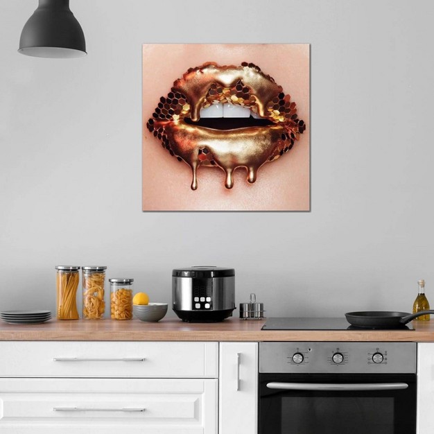 Golden Honey By Vlada Haggerty Unframed Wall Canvas Icanvas