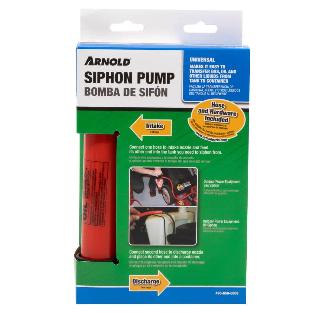 Arnold Universal Siphon Pump For Outdoor Power Equipment ;