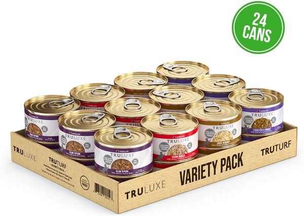 Weruva TruLuxe TruTurf Variety Pack Grain-Free Canned Cat Food