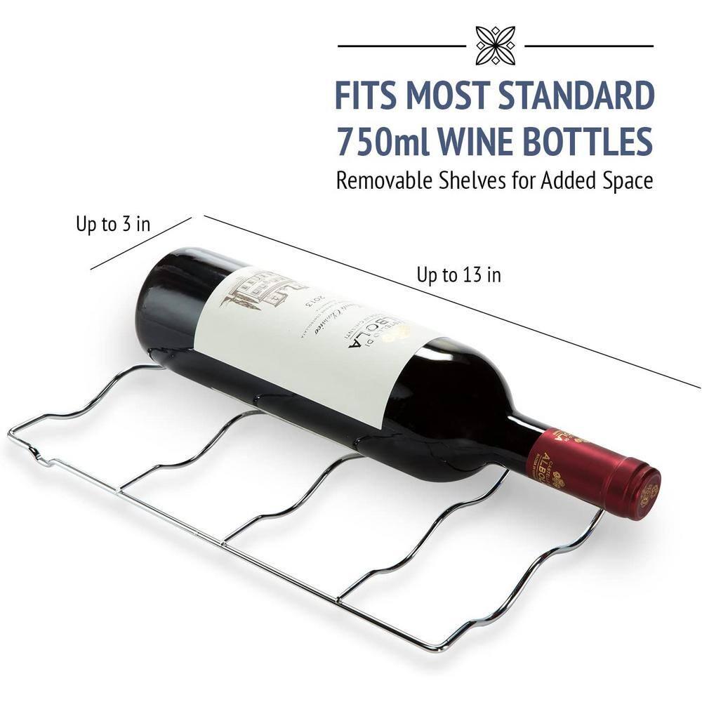 Ivation Thermoelectric 12Bottle Free Standing Wine Cooler