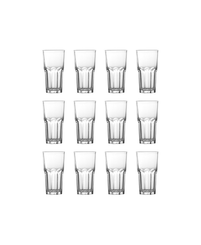 Fortessa Chez Bistro Beverage Glass 14.25 oz Set of 12