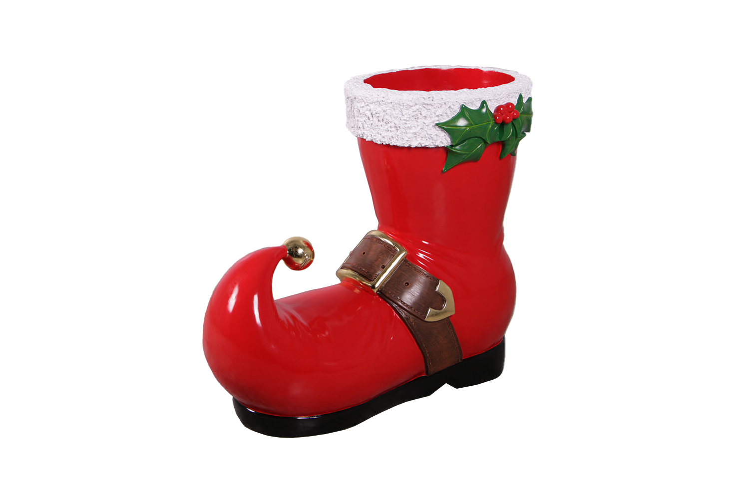 2.5 FT Red & White Christmas Boot