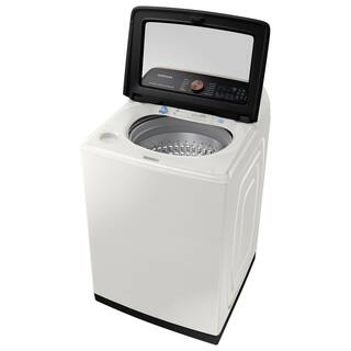  5.5 cu. ft. Smart High-Efficiency Top Load Washer with Impeller and Super Speed in Ivory ENERGY STAR WA55A7300AE