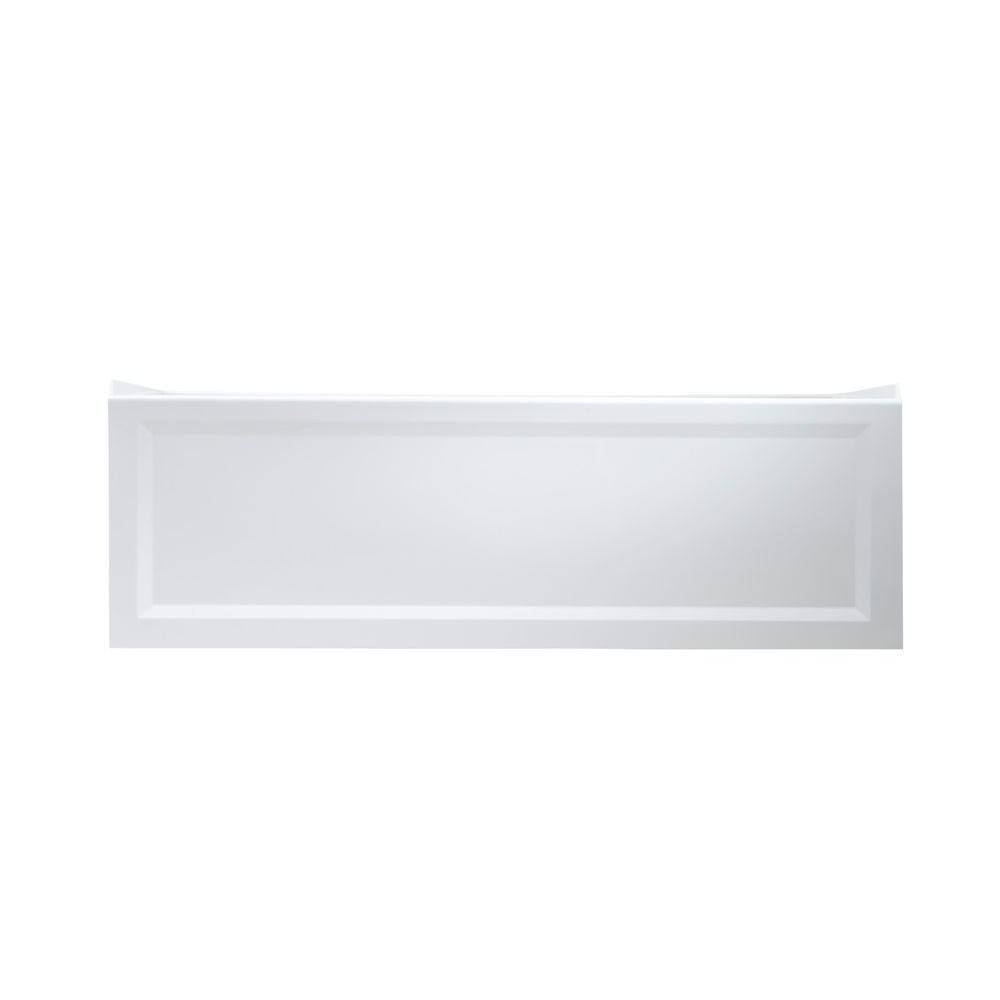 KOHLER Archer 60 in. x 32 in. Soaking Bathtub with Right-Hand Drain in White K-1123-RA-0