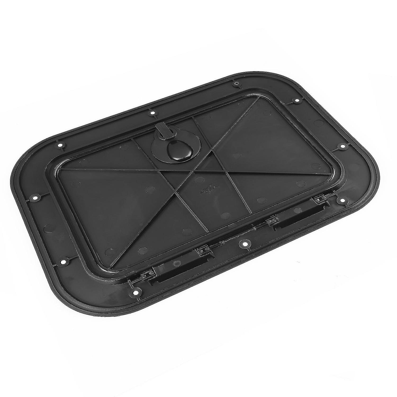 Marine Deck Plate Access Cover Pull Out Inspection Hatch With Latch For Boat Kayak Canoe， 14.96 X 1