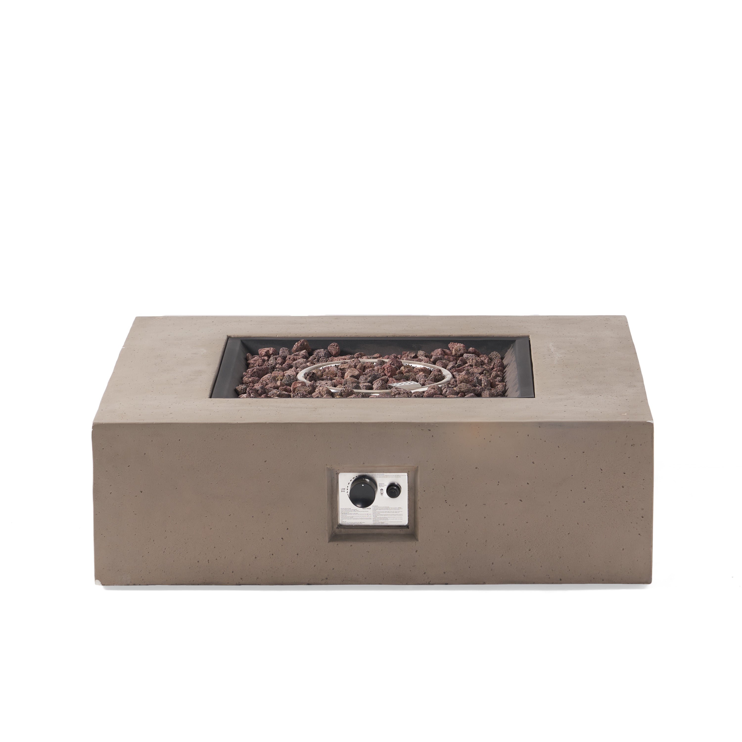 Hearth Square 50K BTU Outdoor Propane Fire Pit Table