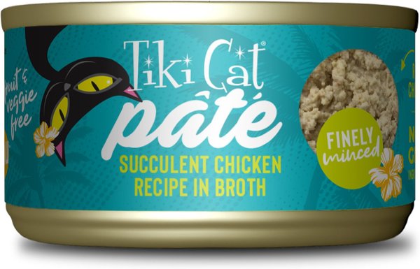 Tiki Cat Luau Succulent Chicken Pate Wet Cat Food