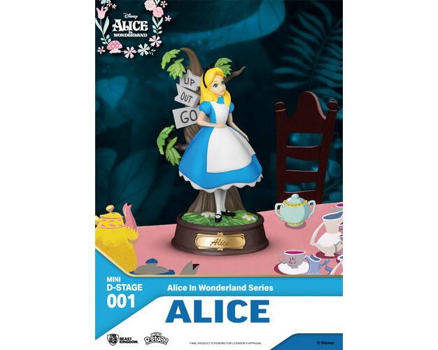 Beast Kingdom Beast Kingdom Alice In Wonderland Mini D stage 001 Alice Statue