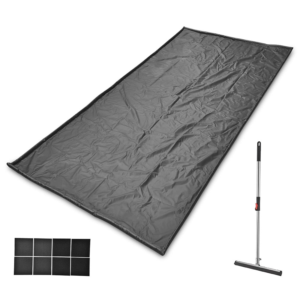 Yescom Garage Floor Containment Mat for Snow 7.8x16ft