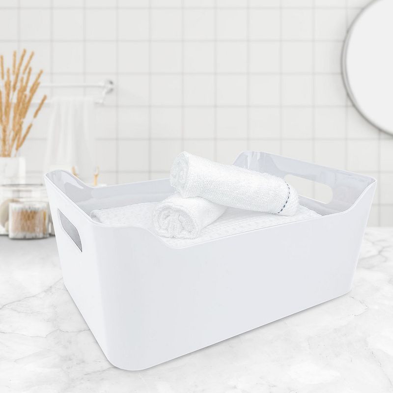 Belle Maison Plastic Bins 2-piece Set