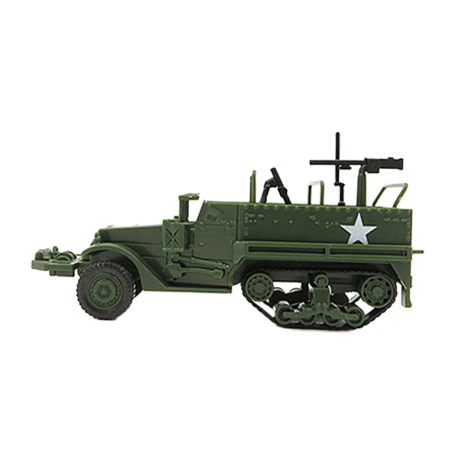 1/72 Tank Model Desk Decor Tank Truck 4d Model For Boys Girls Birthday Gifts Style B