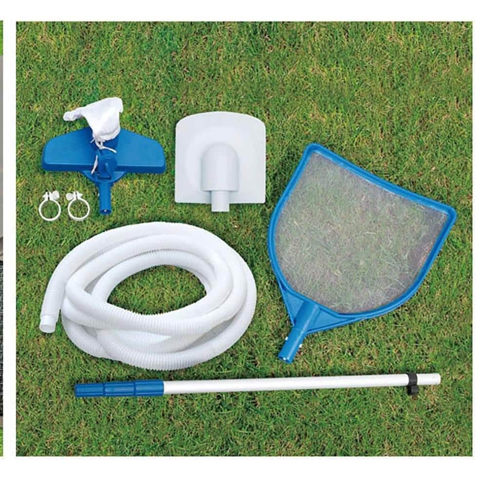 Summer Waves Elite 48 in. Deep Round 240 in. Above Ground Metal Frame Pool Set with Pump P4A02048B-SW