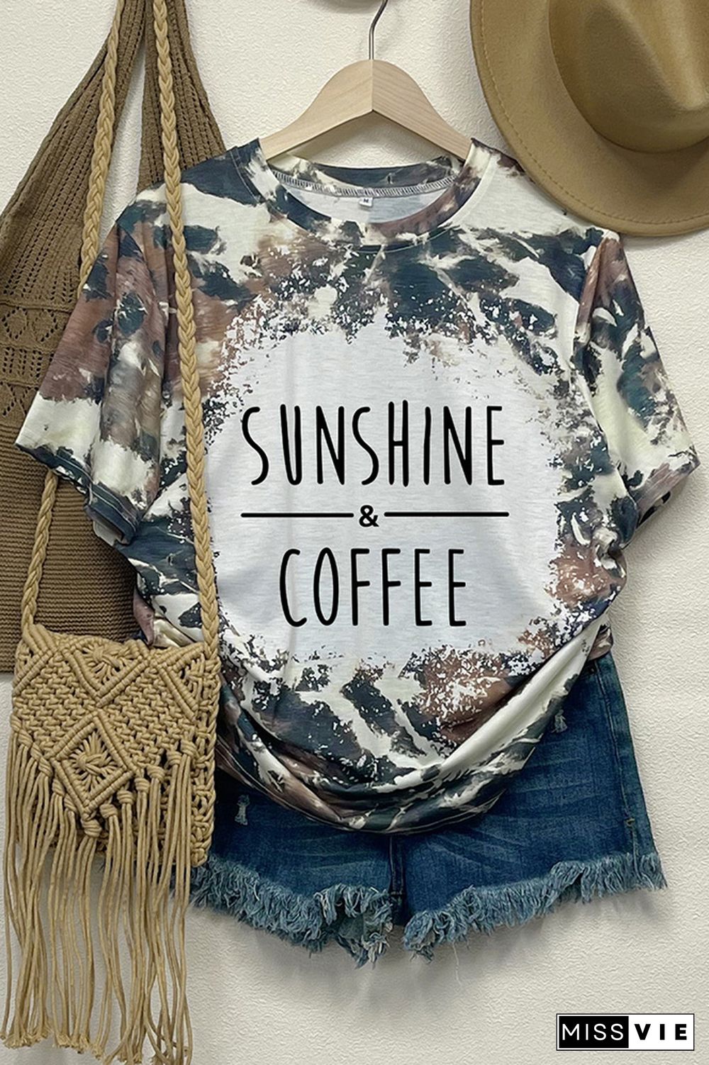 Sunshine and Coffee Graphic Tee