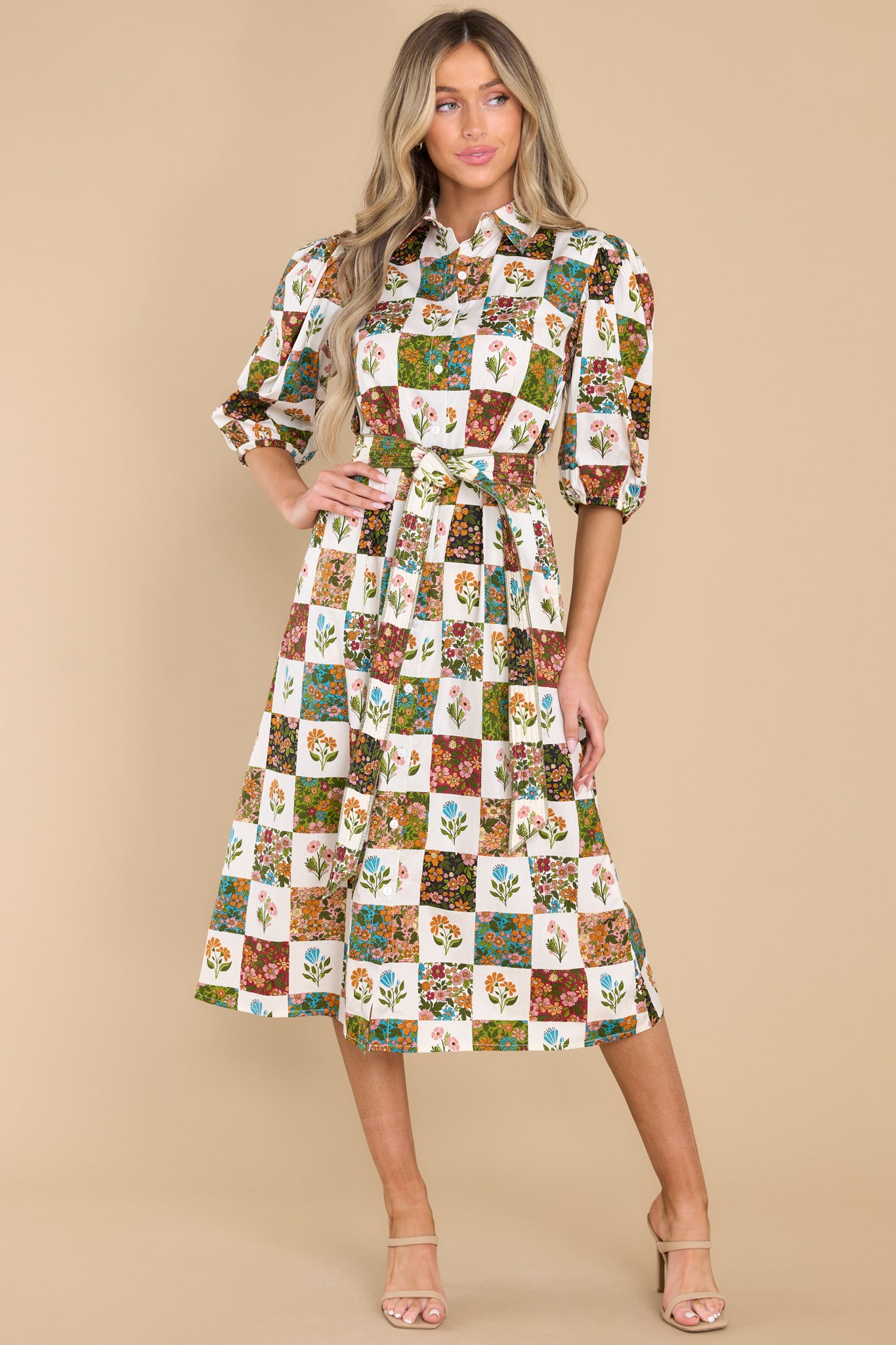 Margot Patchwork Dress