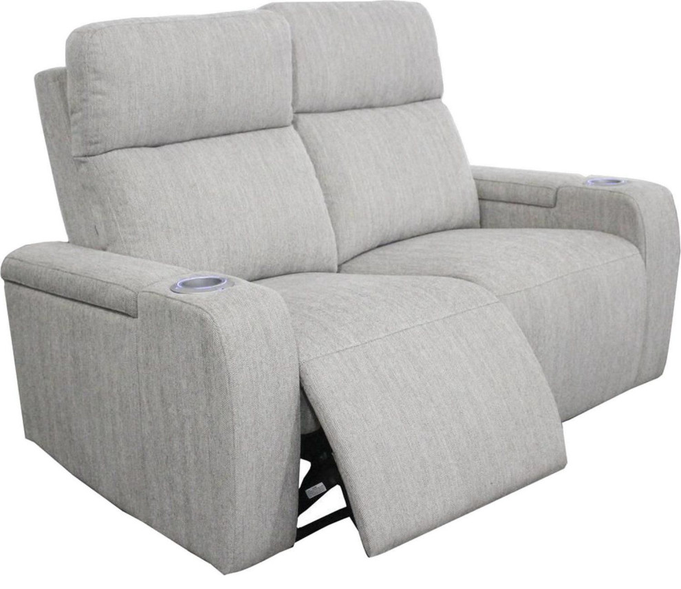 Parker Living Orpheus Power Loveseat  Bisque   Transitional   Loveseats   by Unlimited Furniture Group  Houzz