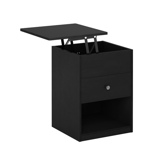 Furinno Jensen Lift Top Nightstand