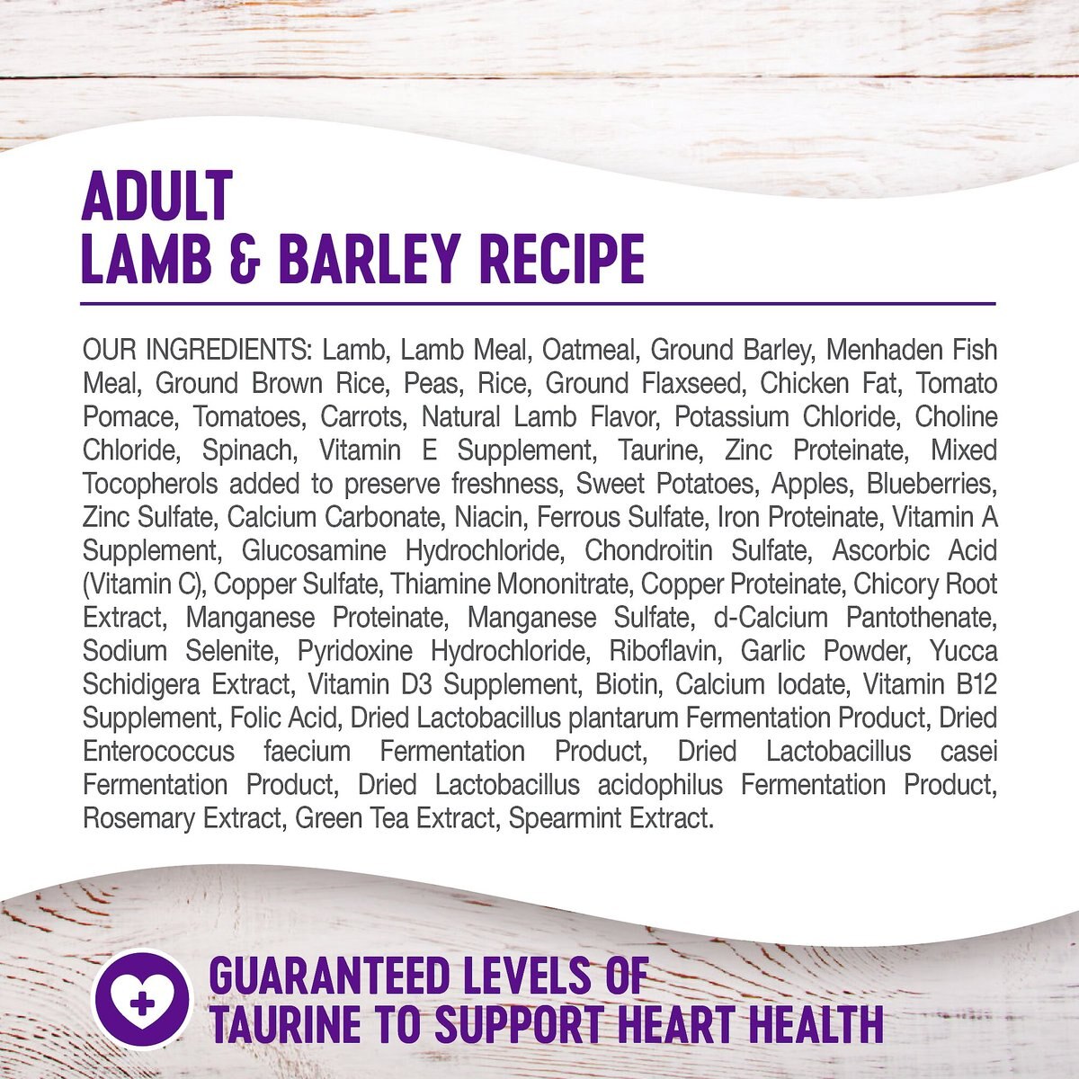 Wellness Complete Health Adult Lamb and Barley Recipe Dry Dog Food