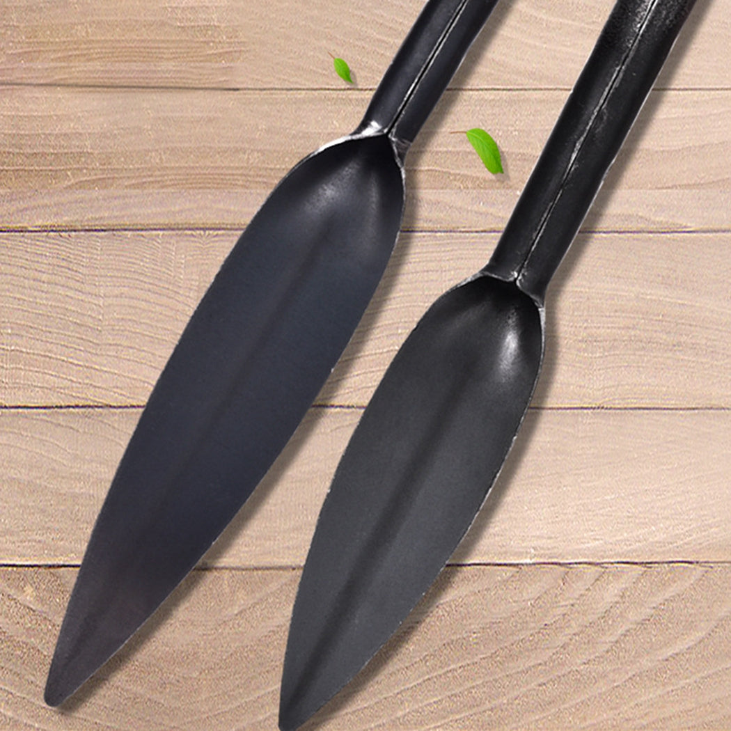 2PCS Narrow Garden Shovel Professional Metal Transplant Shovel Garden Hand Tool