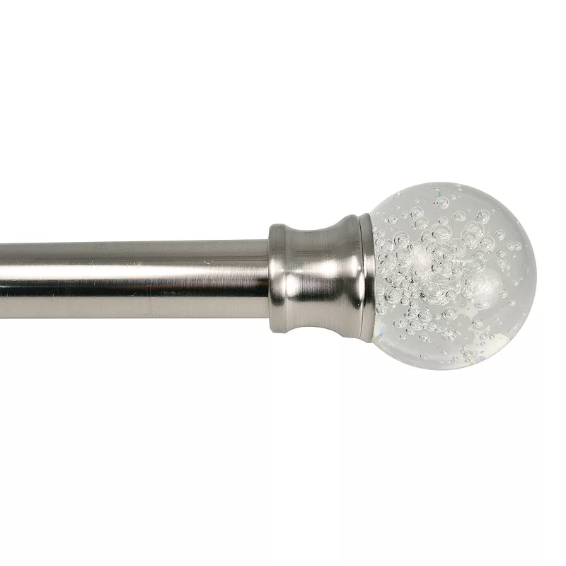 Versailles Home Fashions 1 Lexington Bubble Ball Rod Duet Set