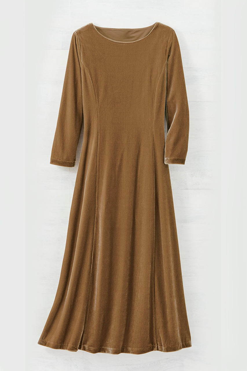 Stretch Velvet Dress