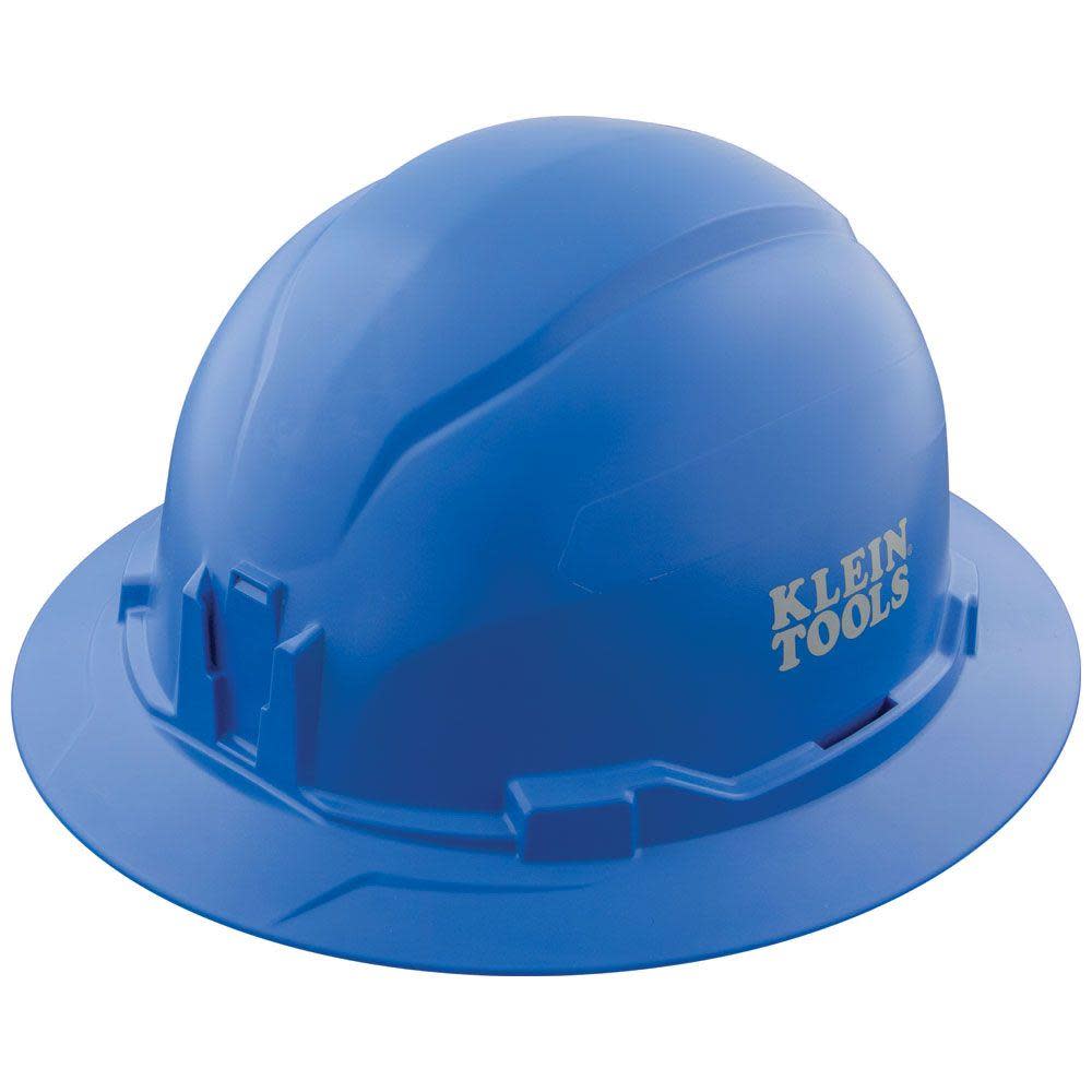 Klein Tools Hard Hat Non-vented Full Brim Blue 60249 from Klein Tools