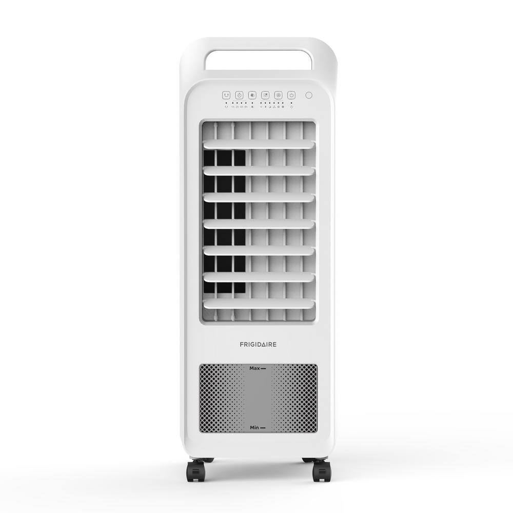 Frigidaire 250 CFM 3-Speed 2-In-1 Personal Evaporative Air Cooler (Swamp Cooler) with Removable Water Tank for 100 sq. ft. - White EC100WF