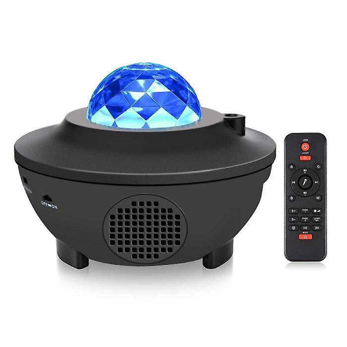 Stuff Certified? Star Projector with Remote Control - Bluetooth Starry Sky Music Mood Lamp Table Lamp Black