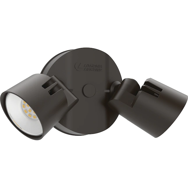 Lithonia Lighting  2750-Lumen Bronze LED Outdoor Switch-Controlled Floodlight