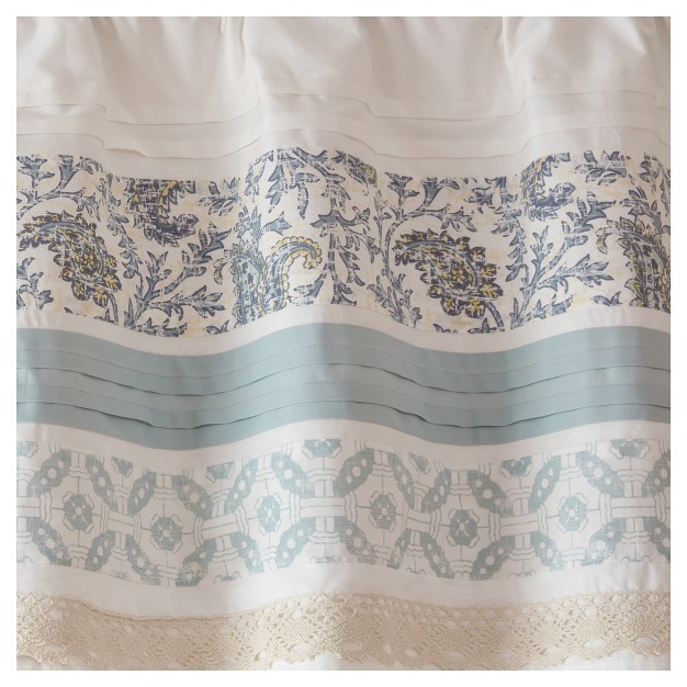 Stella Window Valance Blue Lush D cor