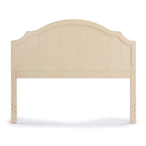 Off-White Provence Wood Queen Headboard by Homestyles - - 35706777