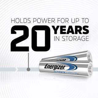 Energizer Ultimate Lithium AAA Batteries (4-Pack) Lithium Triple A Batteries L92SBP-4