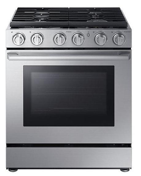 58 cu ft 30quot Gas Chef Collection Pro Range with Dual Convec