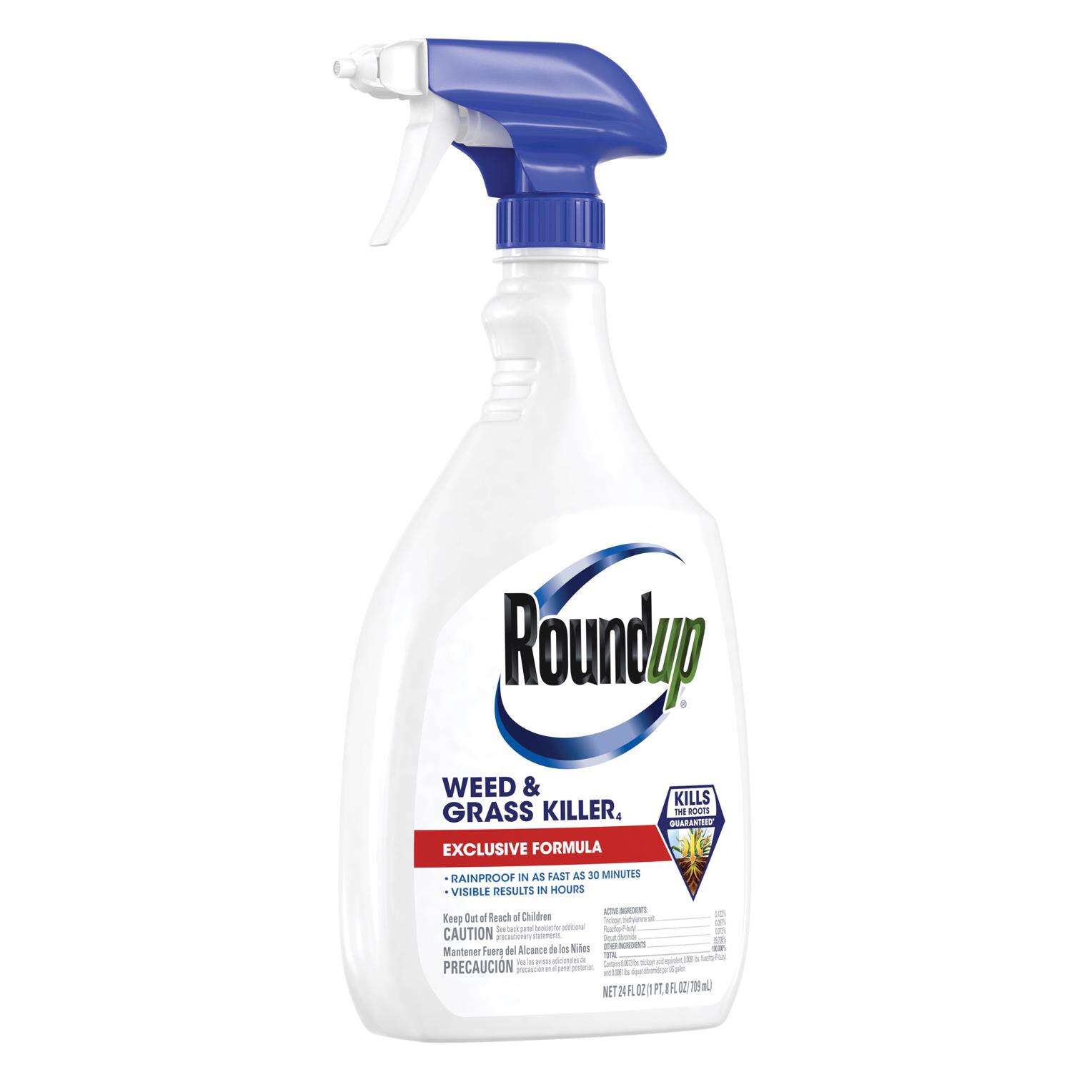 Roundup Weed and Grass Killer RTU Liquid 24 oz