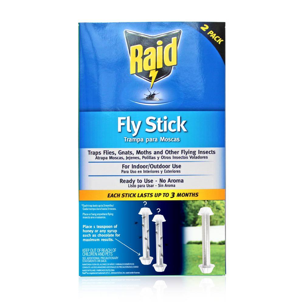 Raid Fly Stick Insect Trap (2-Pack) 2PKFSTIK-RAID