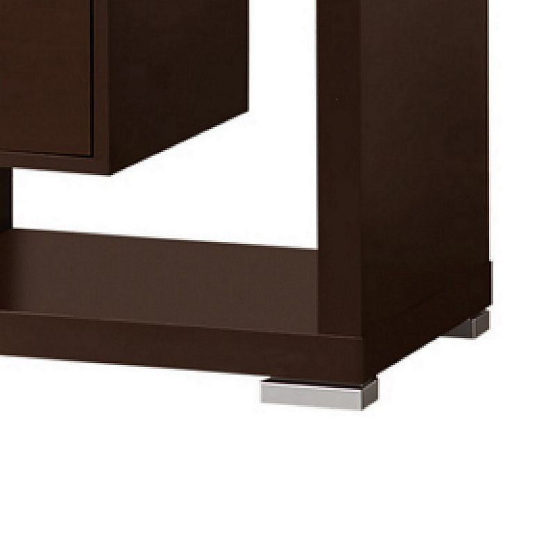 Glamorous Modern Style tv console， Brown