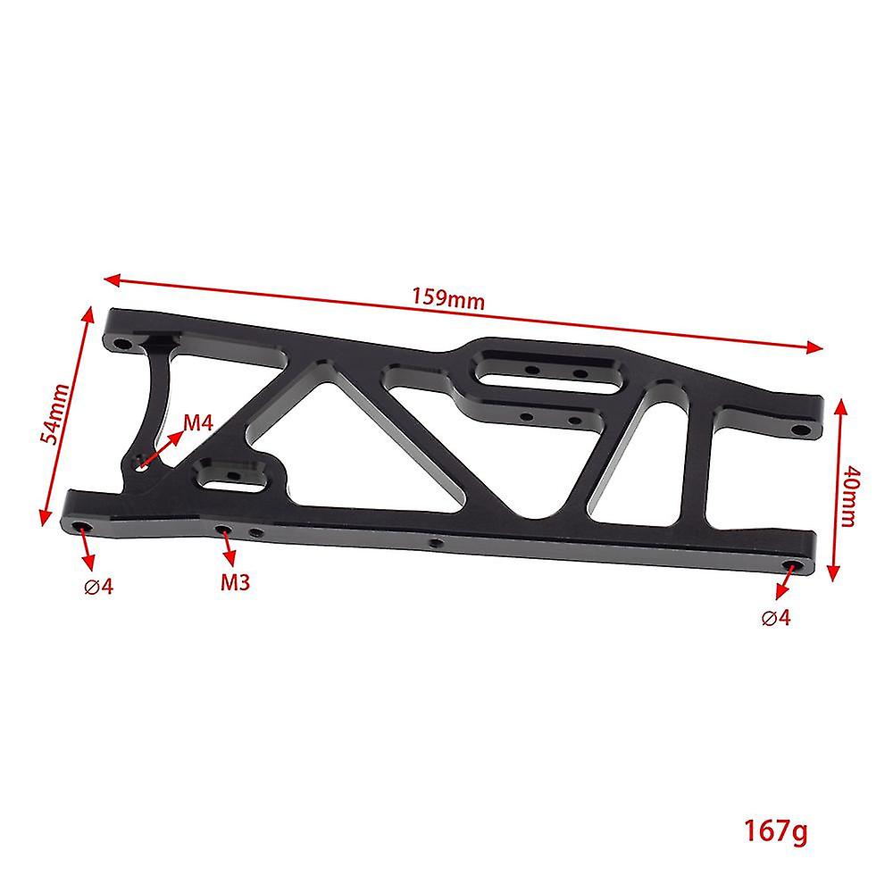 6pcs Metal Frontrear Suspension Arms Set For Arrma 1/8 Kraton Notorious Outcast Talion 1/7 Firetea