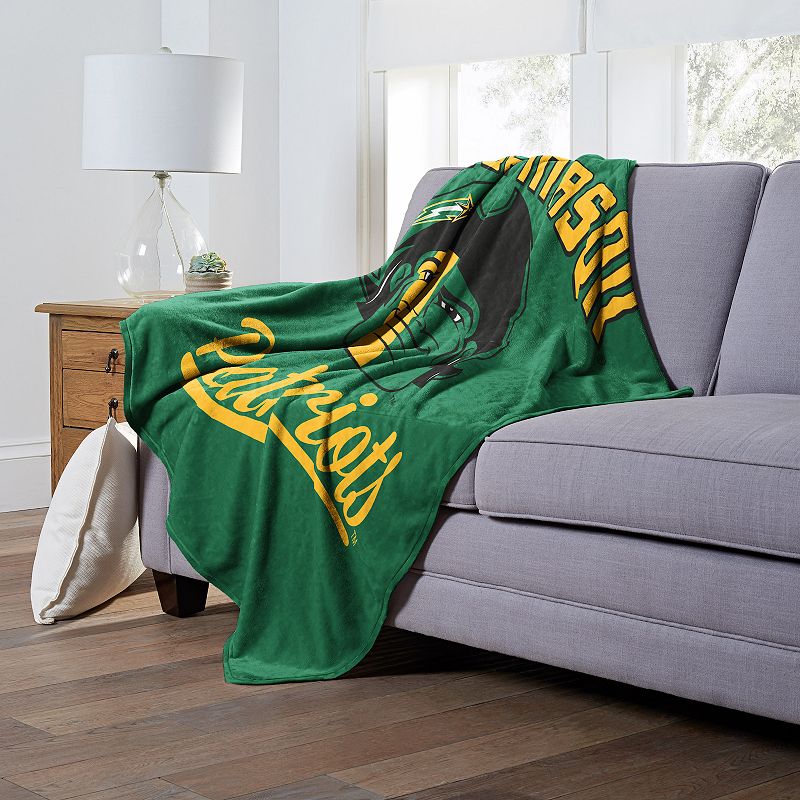 The Northwest George Mason Patriots Alumni Silk-Touch Throw Blanket