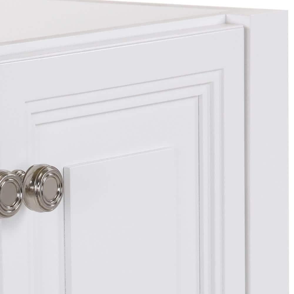 Home Decorators Collection Brinkhill 24 in W x 22 in D x 34 in H Bath Vanity Cabinet Only in White