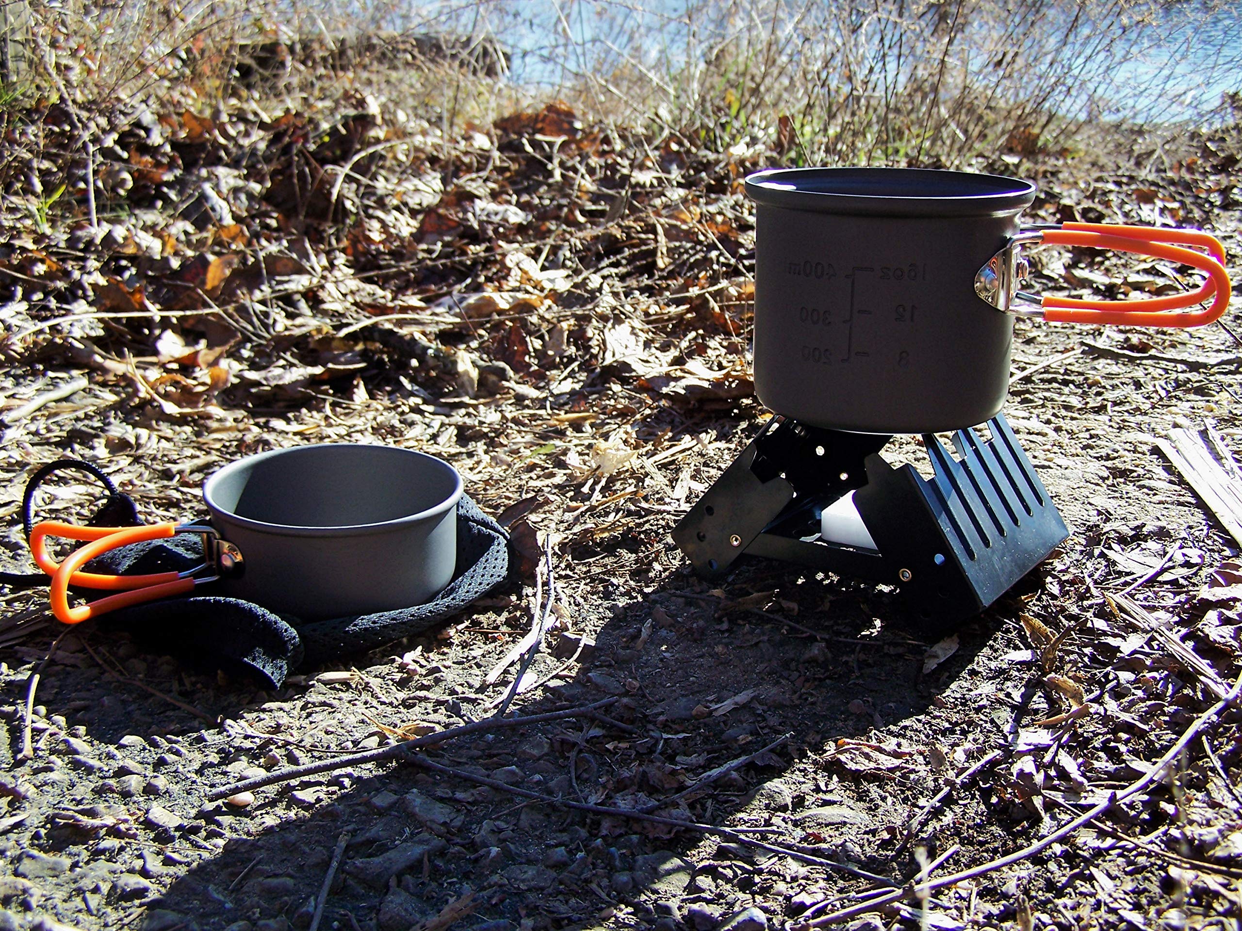 UST - Ultimate Survival Technologies 1146766 Solo Anodized Black Cook Kit